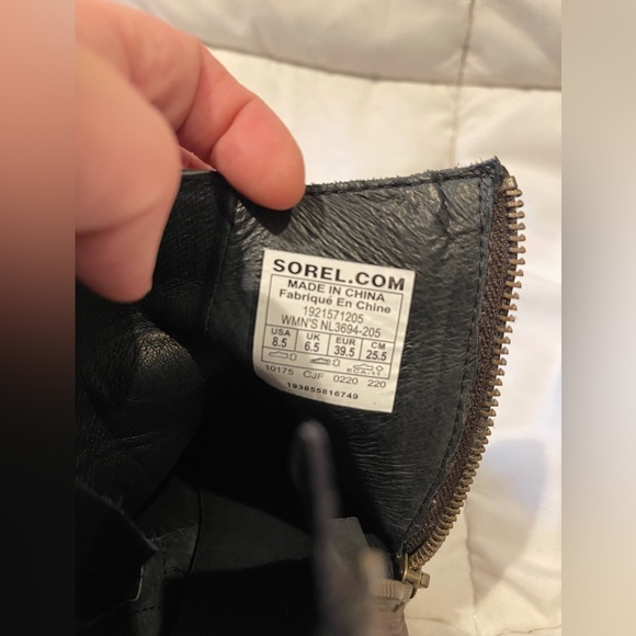 Sorel Dark Brown Blake Leather Bootie - Picture 10 of 11